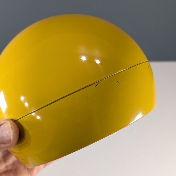 Round yellow ball mirror - Picture 8 of 8